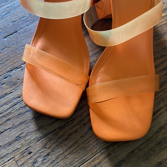 A new day Orange Block Heel - Picture 5 of 7